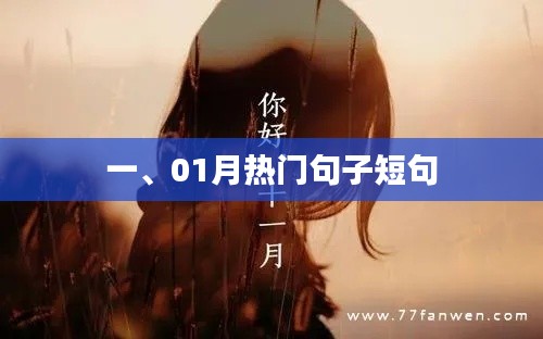 精選一月熱門短句，溫暖人心