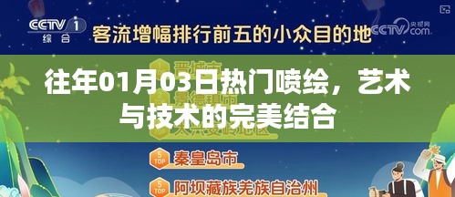 往年元旦熱門噴繪，藝術與技術完美融合