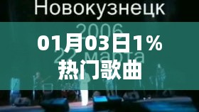 熱門歌曲榜單更新，新年第一波流行旋律（01月03日）