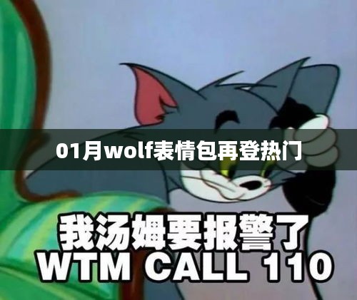 January熱門表情包，wolf表情再登榜首