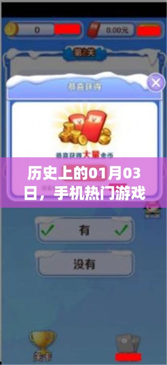 手機熱門游戲下載盛事，歷史一月三日回顧
