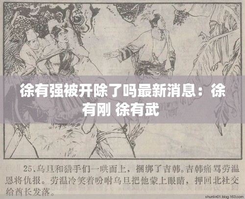 徐有強被開除了嗎最新消息：徐有剛 徐有武 