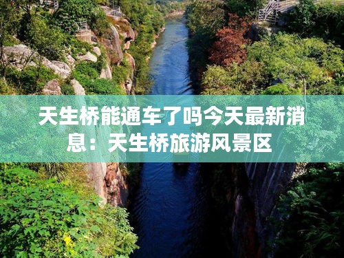 天生橋能通車了嗎今天最新消息：天生橋旅游風(fēng)景區(qū) 