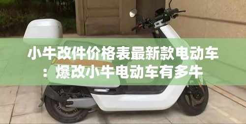 小牛改件價(jià)格表最新款電動(dòng)車：爆改小牛電動(dòng)車有多牛 