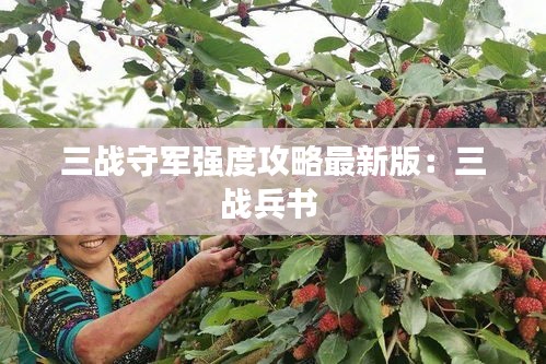 三戰(zhàn)守軍強度攻略最新版：三戰(zhàn)兵書 