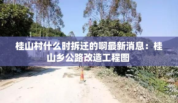 桂山村什么時拆遷的啊最新消息：桂山鄉(xiāng)公路改造工程圖 