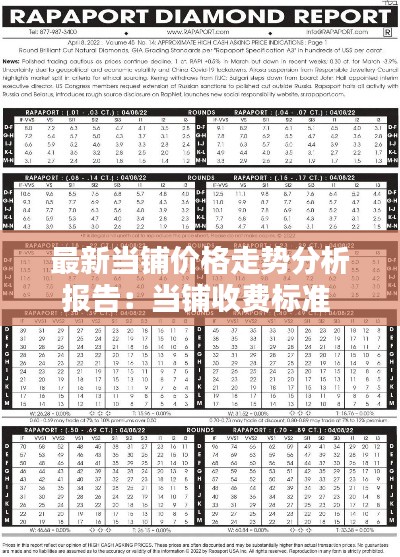 最新當(dāng)鋪價格走勢分析報告：當(dāng)鋪收費標(biāo)準(zhǔn) 