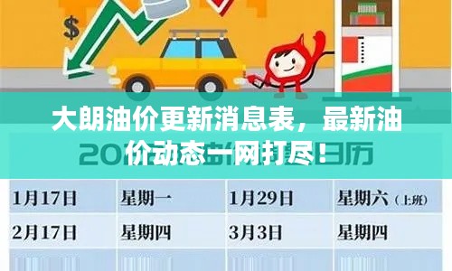 大朗油價(jià)更新消息表，最新油價(jià)動(dòng)態(tài)一網(wǎng)打盡！