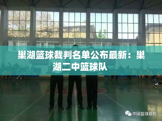 巢湖籃球裁判名單公布最新：巢湖二中籃球隊(duì) 