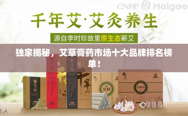 獨(dú)家揭秘，艾草膏藥市場(chǎng)十大品牌排名榜單！