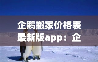 企鵝搬家價(jià)格表最新版app：企鵝大遷徙 