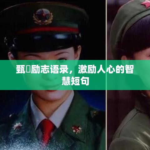 甄嬛勵(lì)志語(yǔ)錄，激勵(lì)人心的智慧短句