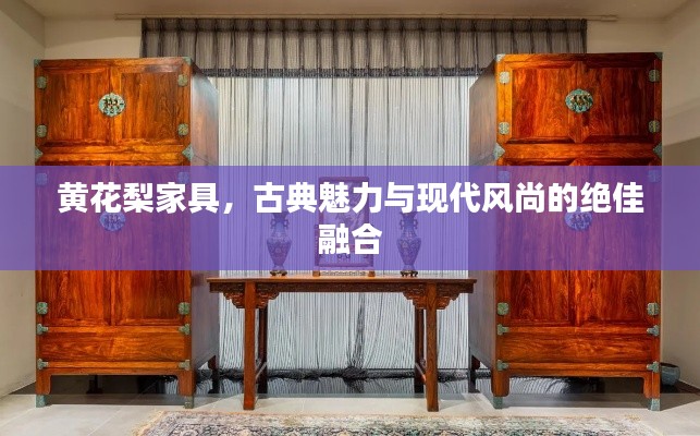 黃花梨家具，古典魅力與現(xiàn)代風(fēng)尚的絕佳融合