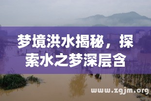 夢(mèng)境洪水揭秘，探索水之夢(mèng)深層含義與象征意義