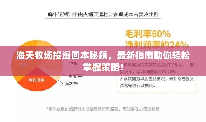 海天牧場投資回本秘籍，最新指南助你輕松掌握策略！