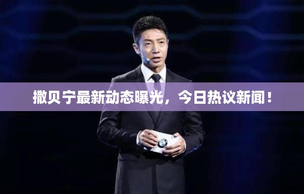 撒貝寧最新動(dòng)態(tài)曝光，今日熱議新聞！