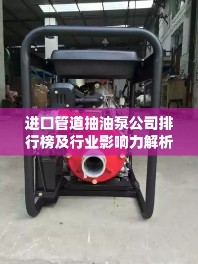 進口管道抽油泵公司排行榜及行業(yè)影響力解析