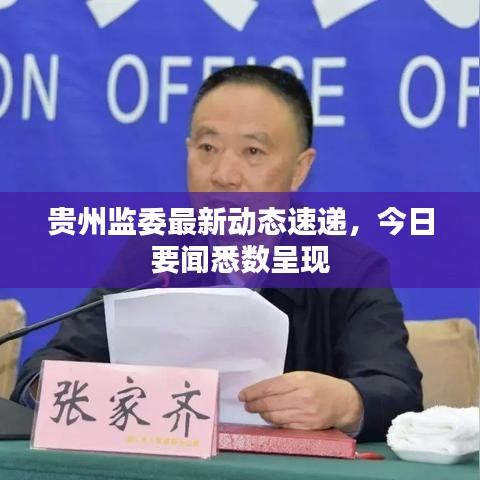 貴州監(jiān)委最新動態(tài)速遞，今日要聞悉數(shù)呈現(xiàn)