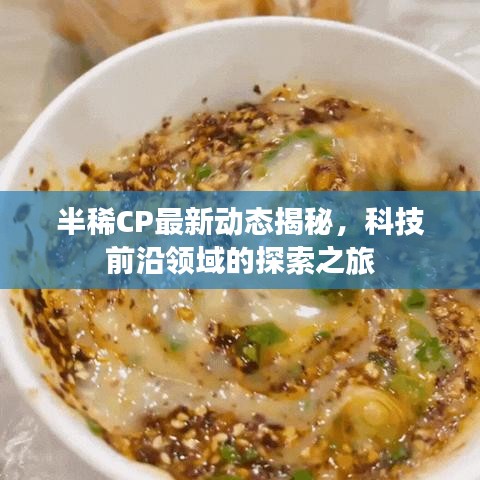 半稀CP最新動態(tài)揭秘，科技前沿領域的探索之旅
