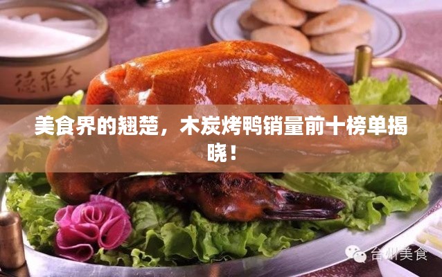 美食界的翹楚，木炭烤鴨銷(xiāo)量前十榜單揭曉！