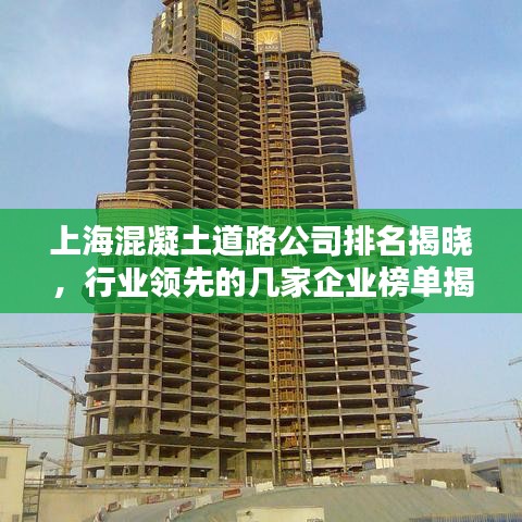 上?；炷恋缆饭九琶視?，行業(yè)領(lǐng)先的幾家企業(yè)榜單揭曉！