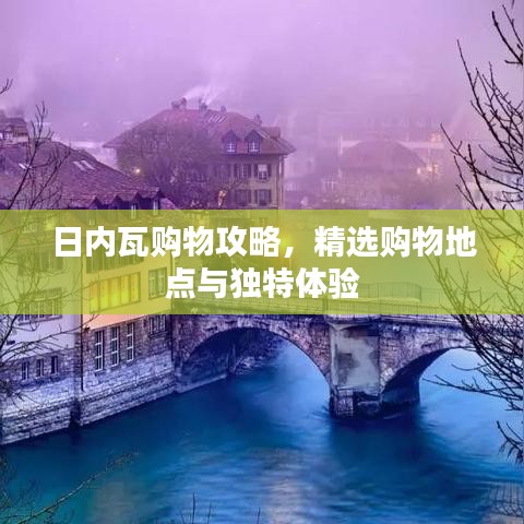 日內(nèi)瓦購物攻略，精選購物地點(diǎn)與獨(dú)特體驗(yàn)