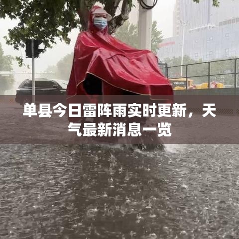 單縣今日雷陣雨實時更新，天氣最新消息一覽