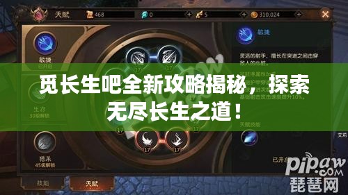 覓長生吧全新攻略揭秘，探索無盡長生之道！