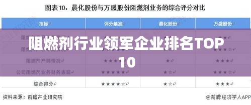 阻燃劑行業(yè)領(lǐng)軍企業(yè)排名TOP10