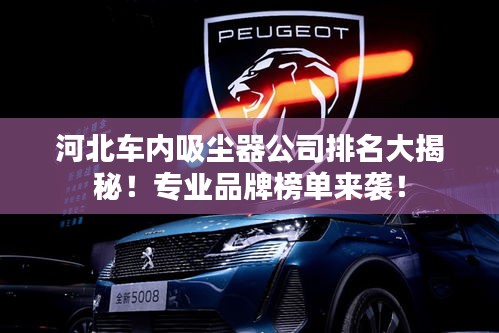 河北車內(nèi)吸塵器公司排名大揭秘！專業(yè)品牌榜單來襲！