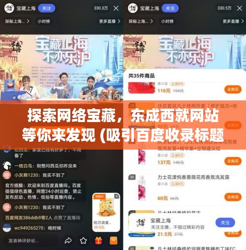 探索網(wǎng)絡(luò)寶藏，東成西就網(wǎng)站等你來發(fā)現(xiàn) (吸引百度收錄標題)
