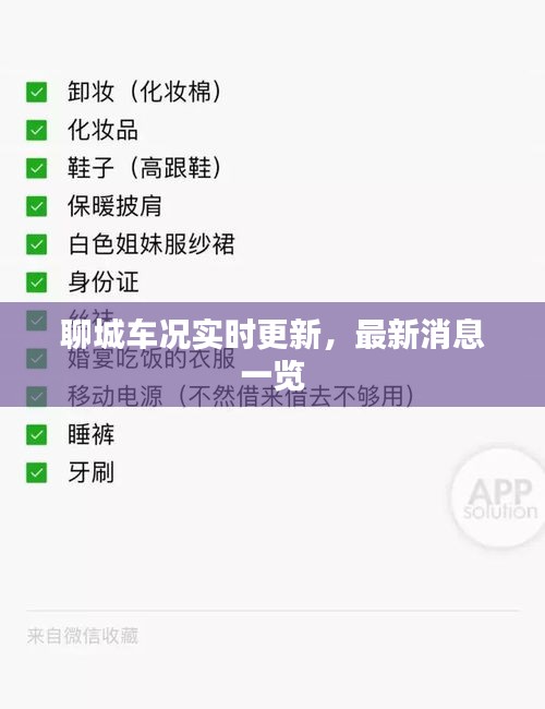 聊城車況實(shí)時(shí)更新，最新消息一覽