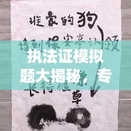 執(zhí)法證模擬題大揭秘，專業(yè)試題一網(wǎng)打盡，輕松備考！