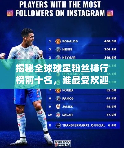 揭秘全球球星粉絲排行榜前十名，誰最受歡迎？