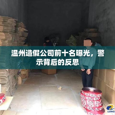 溫州造假公司前十名曝光，警示背后的反思