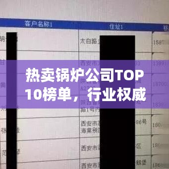 熱賣(mài)鍋爐公司TOP10榜單，行業(yè)權(quán)威排名一網(wǎng)打盡！