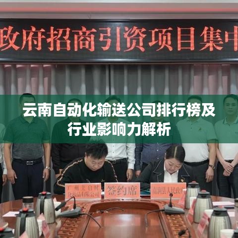 云南自動化輸送公司排行榜及行業(yè)影響力解析