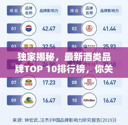 獨家揭秘，最新酒類品牌TOP 10排行榜，你關(guān)注的品牌上榜了嗎？