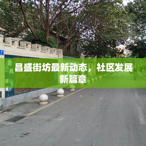 昌盛街坊最新動態(tài)，社區(qū)發(fā)展新篇章