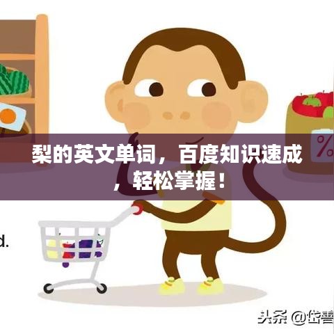 梨的英文單詞，百度知識速成，輕松掌握！