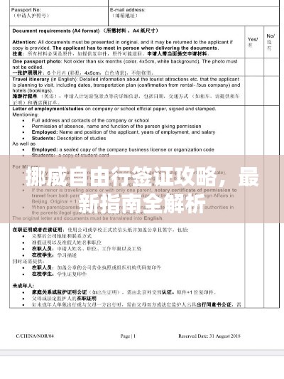 挪威自由行簽證攻略，最新指南全解析