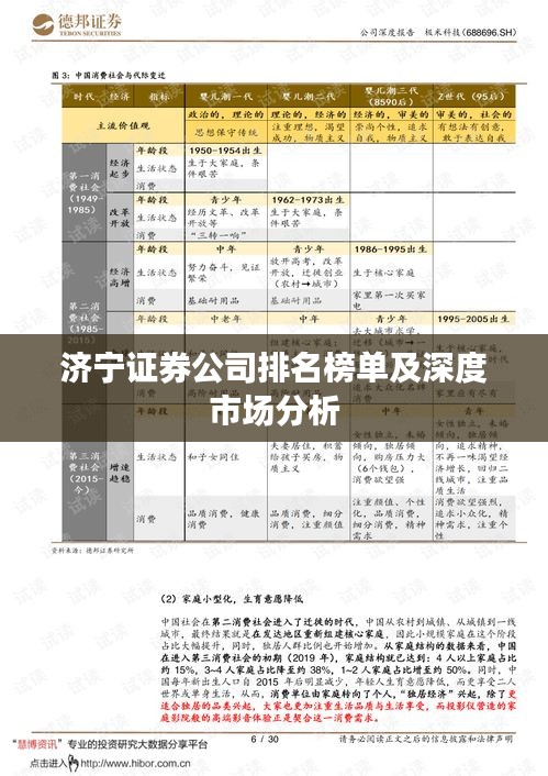 濟寧證券公司排名榜單及深度市場分析