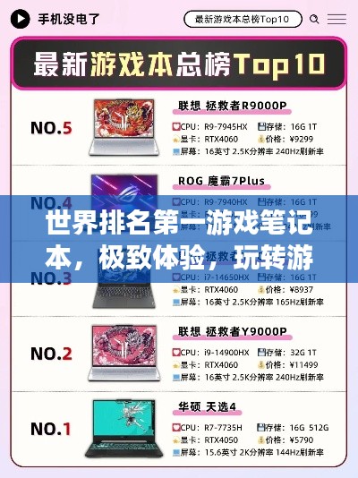 世界排名第一游戲筆記本，極致體驗，玩轉(zhuǎn)游戲