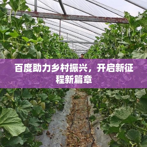 百度助力鄉(xiāng)村振興，開(kāi)啟新征程新篇章