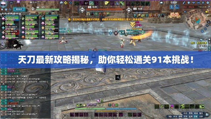 天刀最新攻略揭秘，助你輕松通關(guān)91本挑戰(zhàn)！