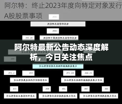 阿爾特最新公告動態(tài)深度解析，今日關(guān)注焦點