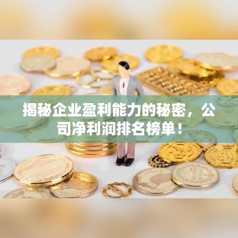 揭秘企業(yè)盈利能力的秘密，公司凈利潤排名榜單！
