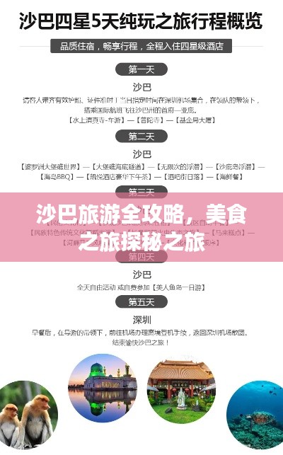 沙巴旅游全攻略，美食之旅探秘之旅