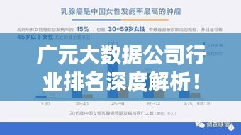 廣元大數(shù)據(jù)公司行業(yè)排名深度解析！