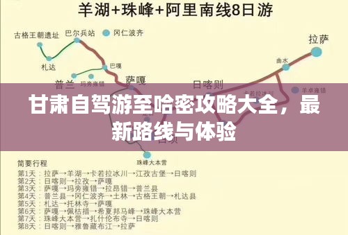 甘肅自駕游至哈密攻略大全，最新路線與體驗(yàn)